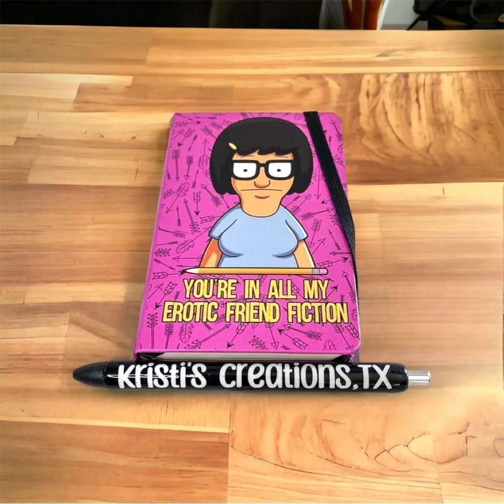 Tina Belcher-Erotic Friend Fiction Notebook**NEW**